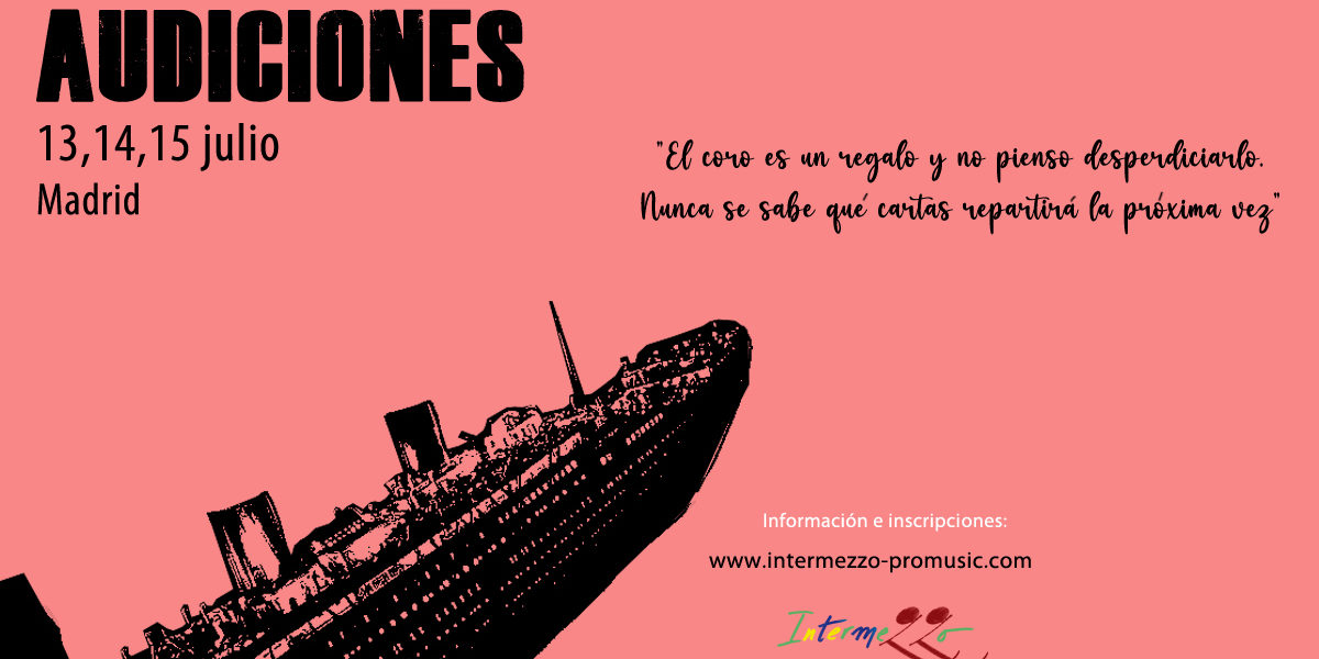 Audiciones Intermezzo Madrid 2022 Audiciones Intermezzo Madrid 2022
