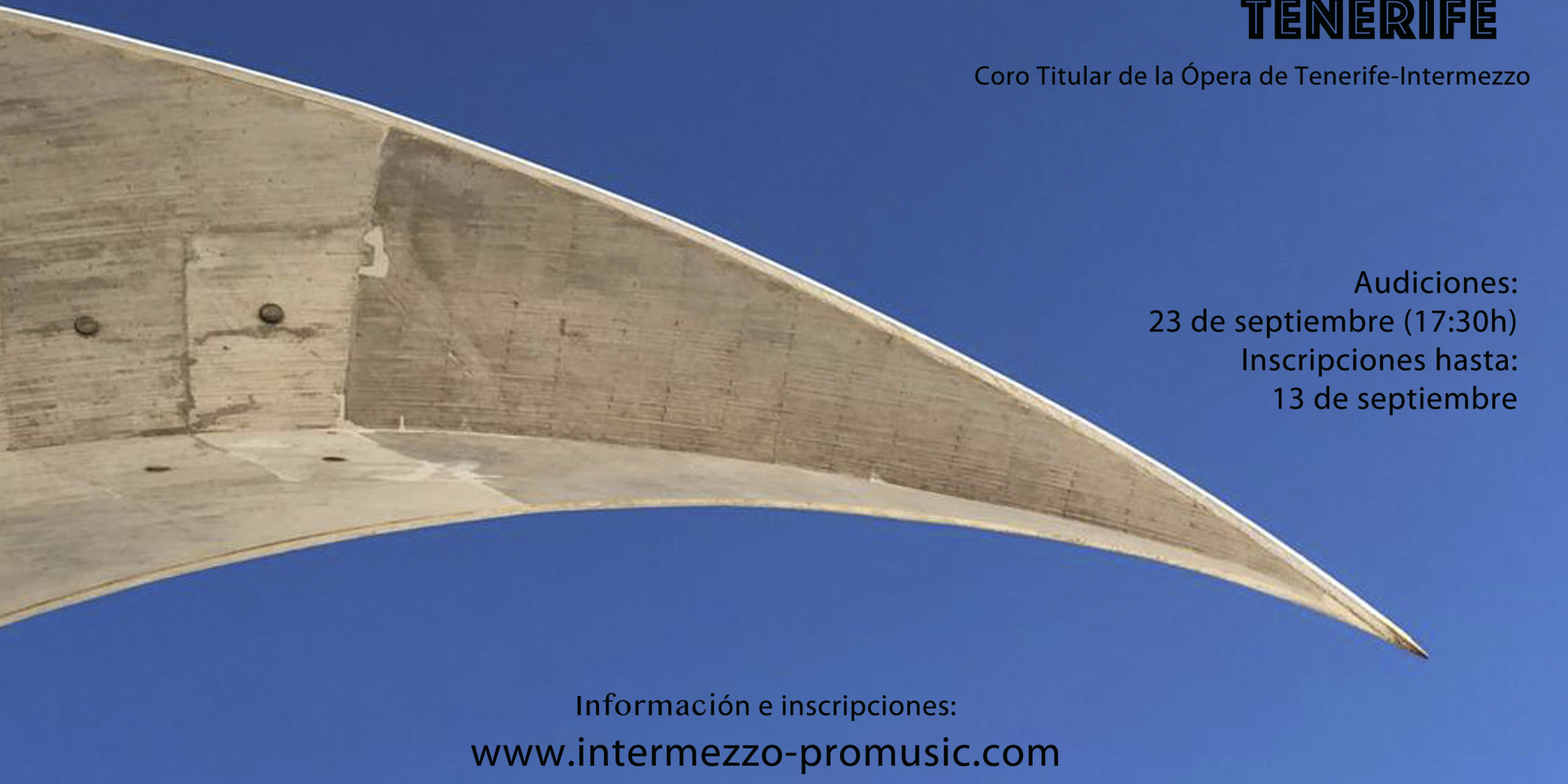 Audiciones Tenerife Intermezzo Promusic