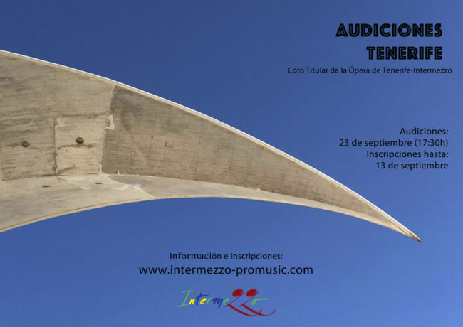 Audiciones Tenerife Intermezzo Promusic
